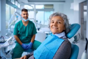 Best dentist in Mississauga treating a patient at Churchill Smiles Dentistry