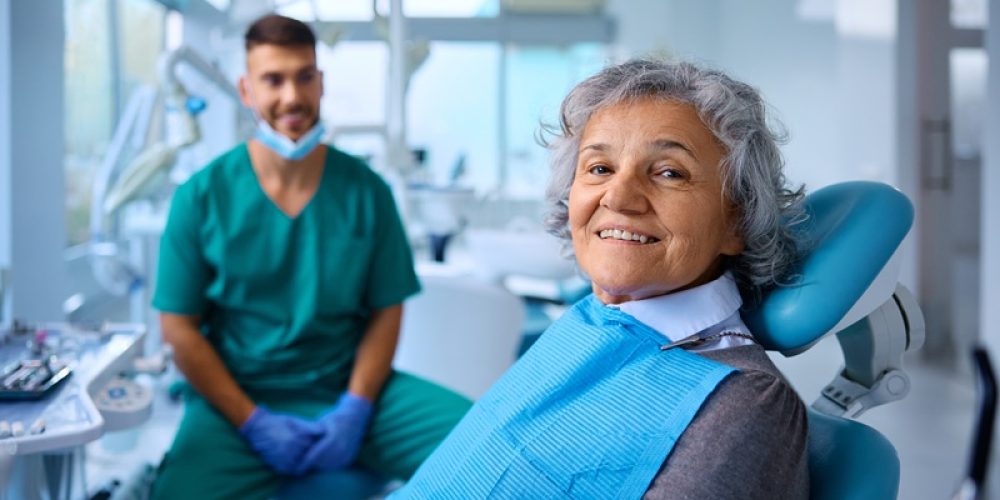 Best dentist in Mississauga treating a patient at Churchill Smiles Dentistry